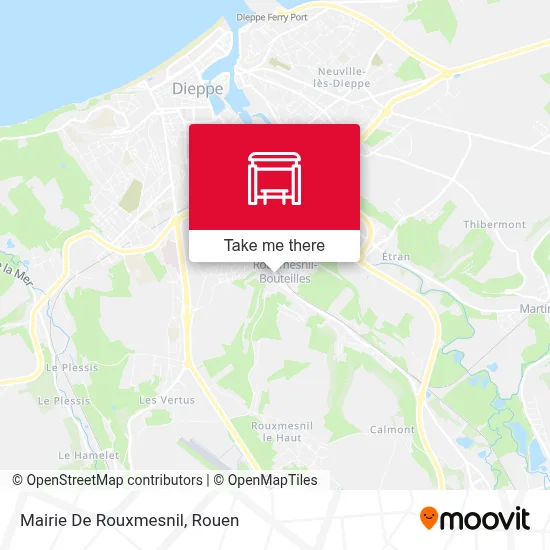 Mairie De Rouxmesnil map