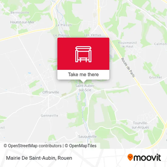 Mairie De Saint-Aubin map