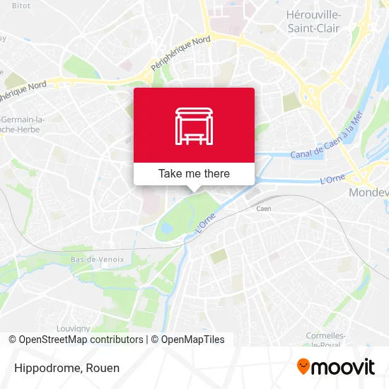 Mapa Hippodrome