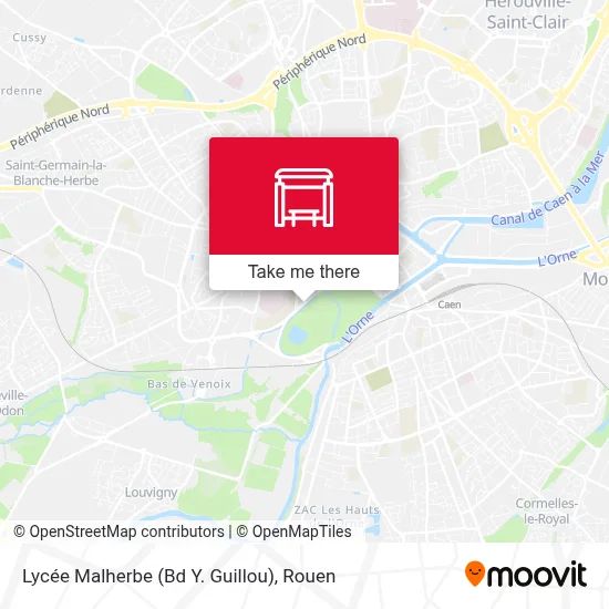 Lycée Malherbe (Bd Y. Guillou) map