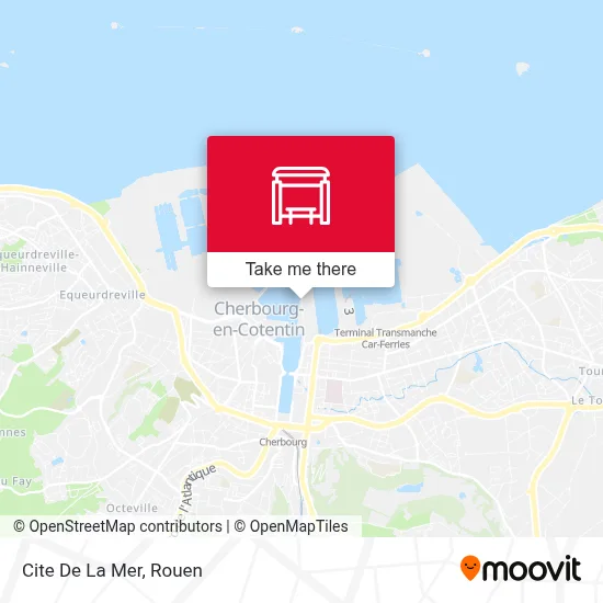 Mapa Cite De La Mer