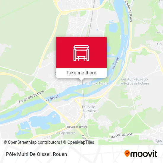 Mapa Pôle Multi De Oissel