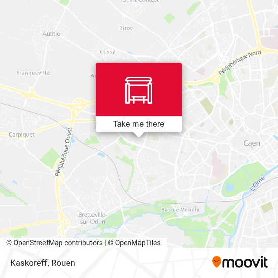 Mapa Kaskoreff
