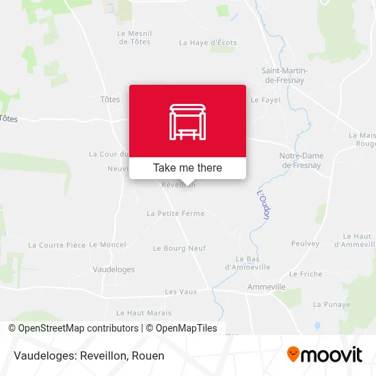 Mapa Vaudeloges: Reveillon