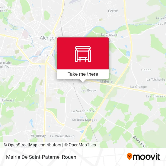Mairie De Saint-Paterne map