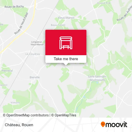 Mapa Château