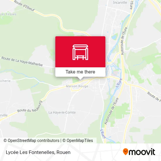 Lycée Les Fontenelles map