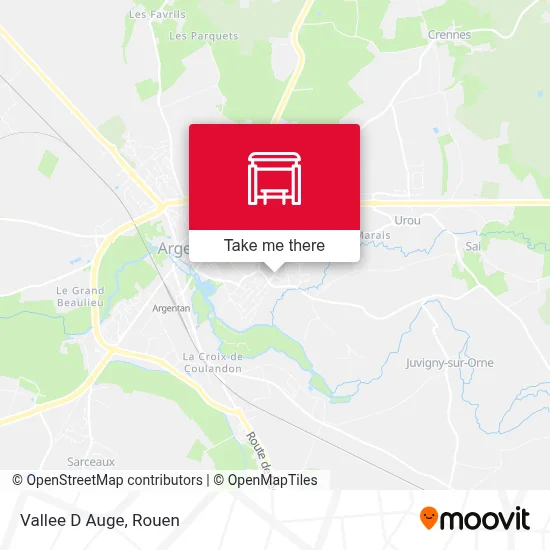Vallee D Auge map