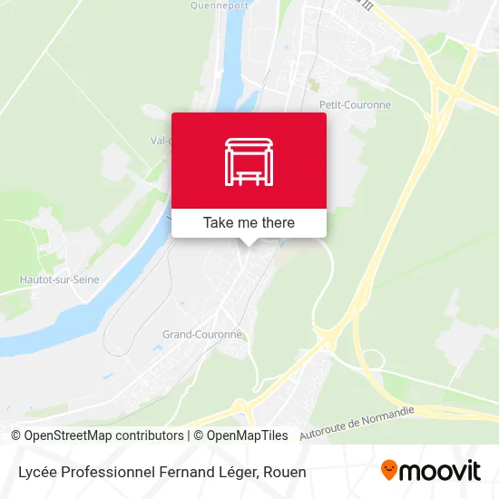 Lycée Professionnel Fernand Léger map