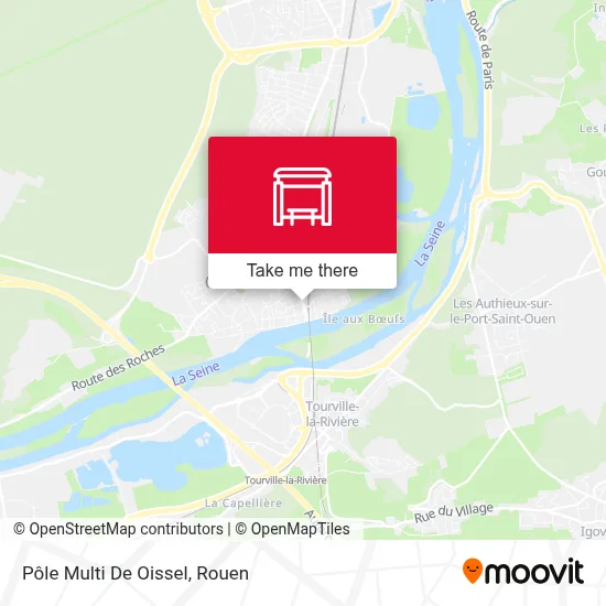 Mapa Pôle Multi De Oissel