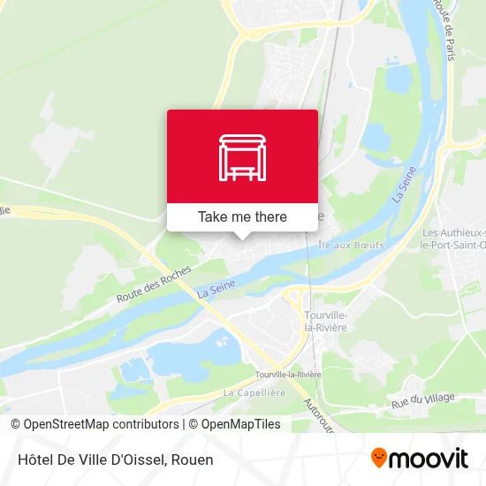 Hôtel De Ville D'Oissel map