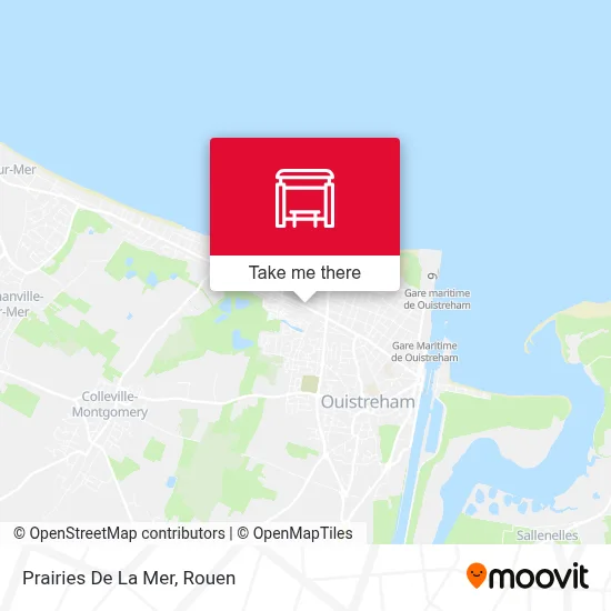 Prairies De La Mer map