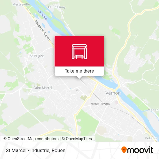 St Marcel - Industrie map