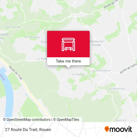 27 Route Du Trait map
