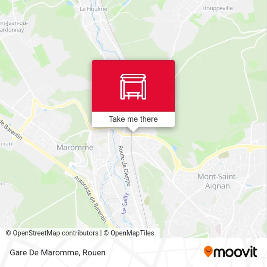Gare De Maromme map