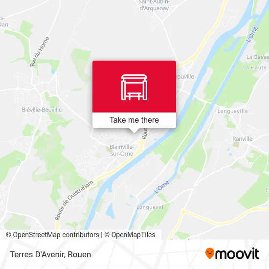 Mapa Terres D'Avenir