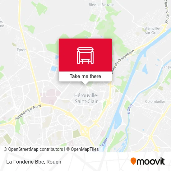 La Fonderie Bbc map