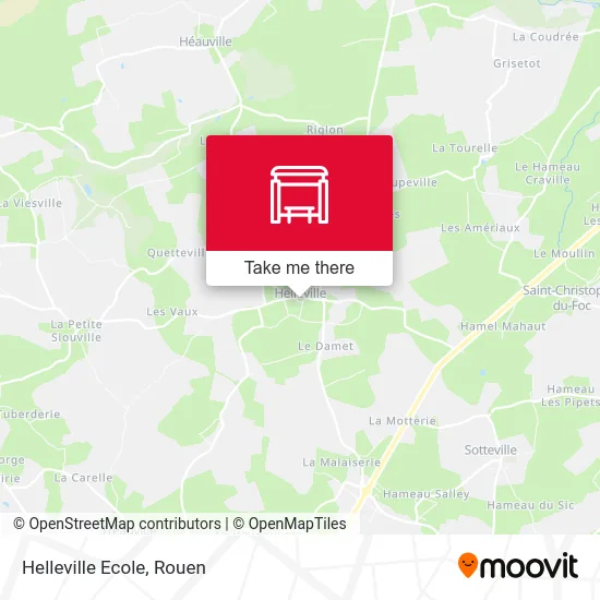 Mapa Helleville Ecole