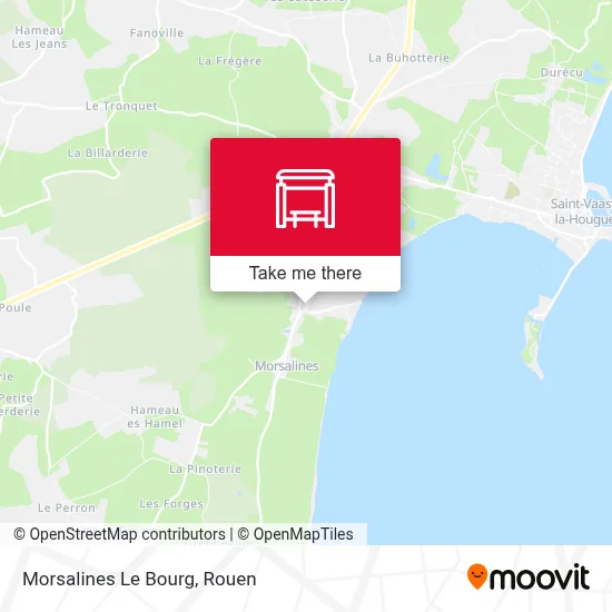 Morsalines Le Bourg map