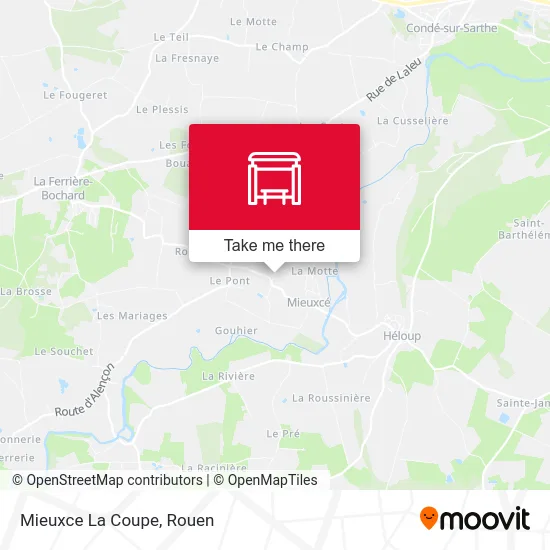 Mieuxce La Coupe map