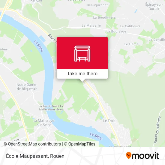 École Maupassant map