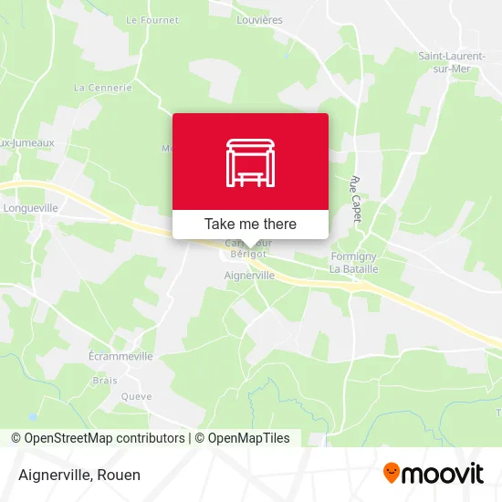 Mapa Aignerville