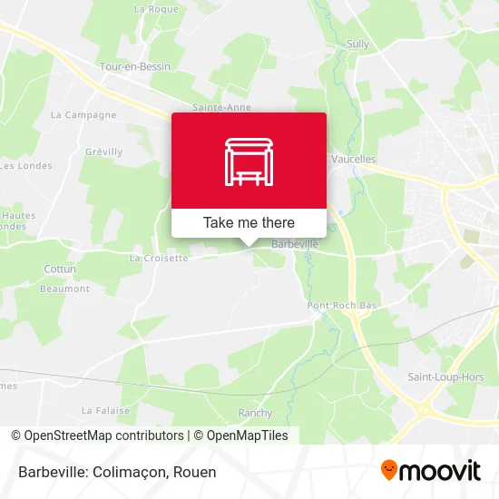 Mapa Barbeville: Colimaçon