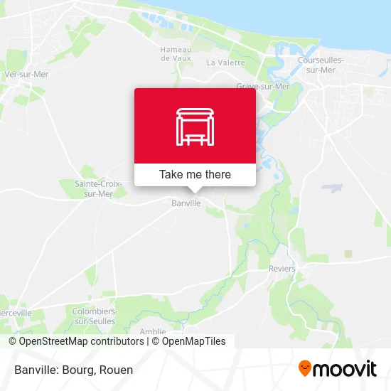 Mapa Banville: Bourg