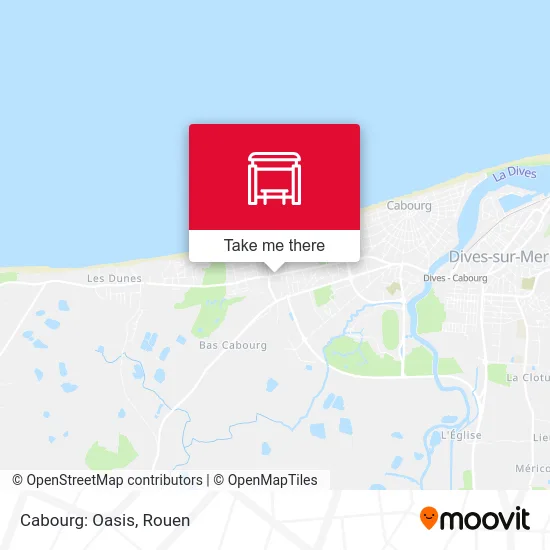 Mapa Cabourg: Oasis