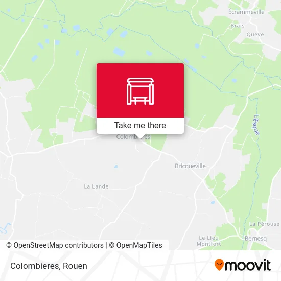 Mapa Colombieres