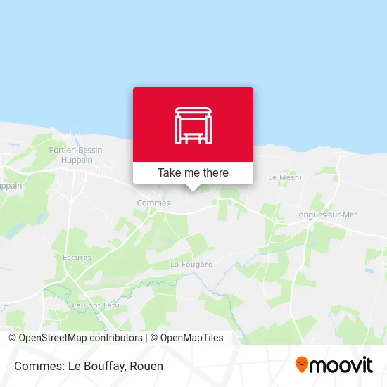 Mapa Commes: Le Bouffay