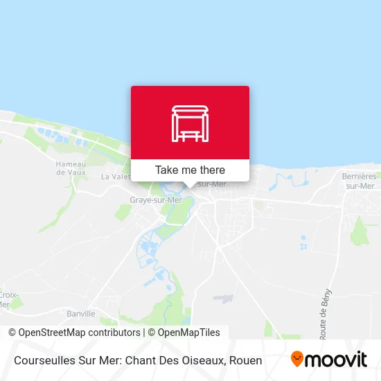 Courseulles Sur Mer: Chant Des Oiseaux map