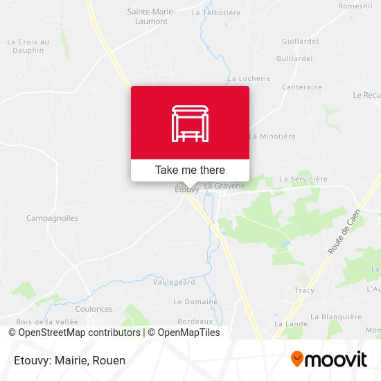Etouvy: Mairie map