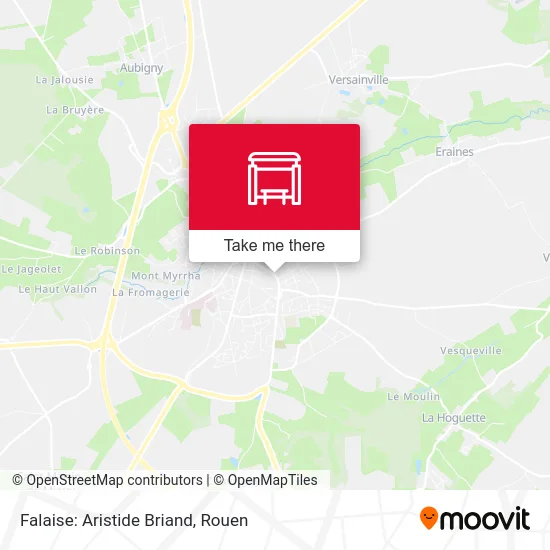 Mapa Falaise: Aristide Briand