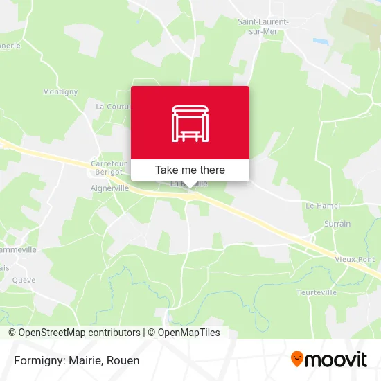 Mapa Formigny: Mairie