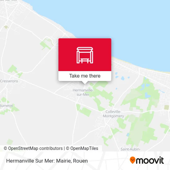 Hermanville Sur Mer: Mairie map