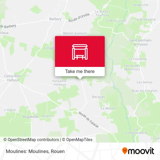 Moulines: Moulines map