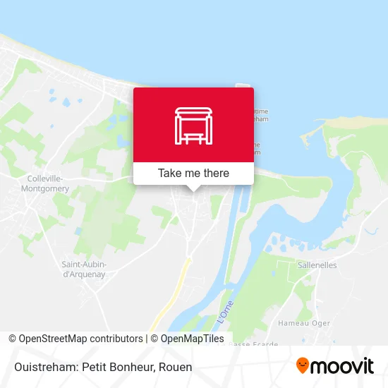 Ouistreham: Petit Bonheur map