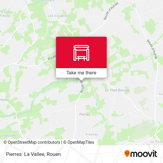 Pierres: La Vallee map