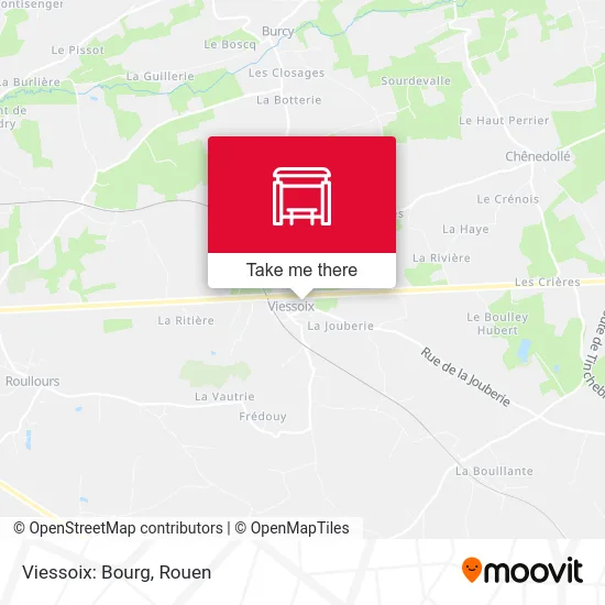 Mapa Viessoix: Bourg