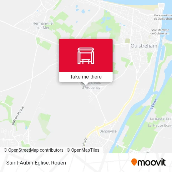 Saint-Aubin Eglise map