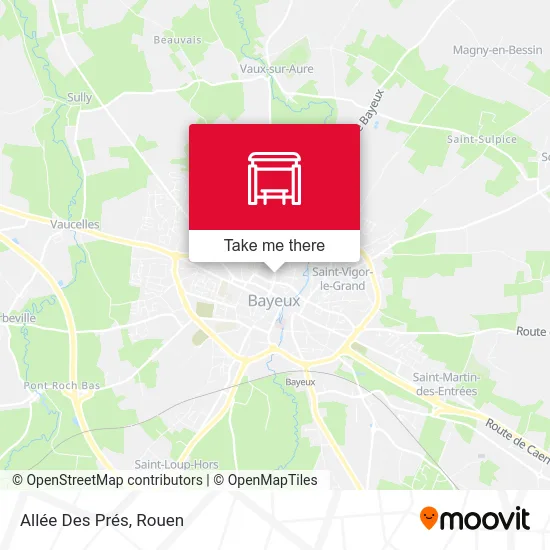 Allée Des Prés map