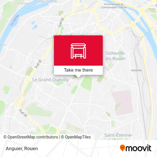 Mapa Anguier