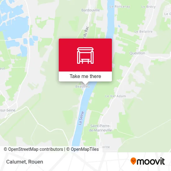 Mapa Calumet