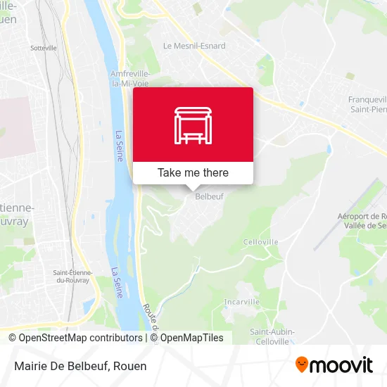 Mairie De Belbeuf map