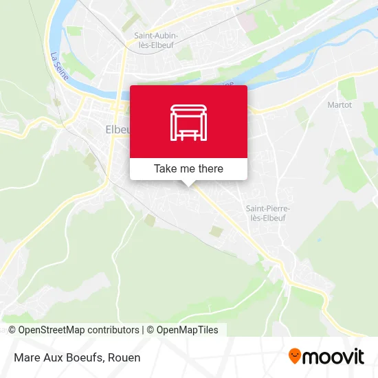 Mare Aux Boeufs map