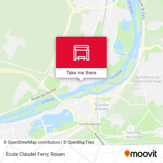 École Claudel Ferry map