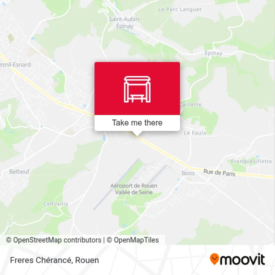 Freres Chérancé map