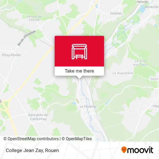 College Jean Zay map