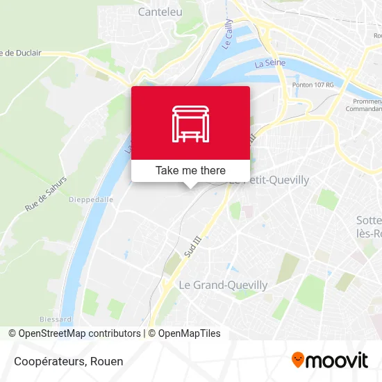 Mapa Coopérateurs
